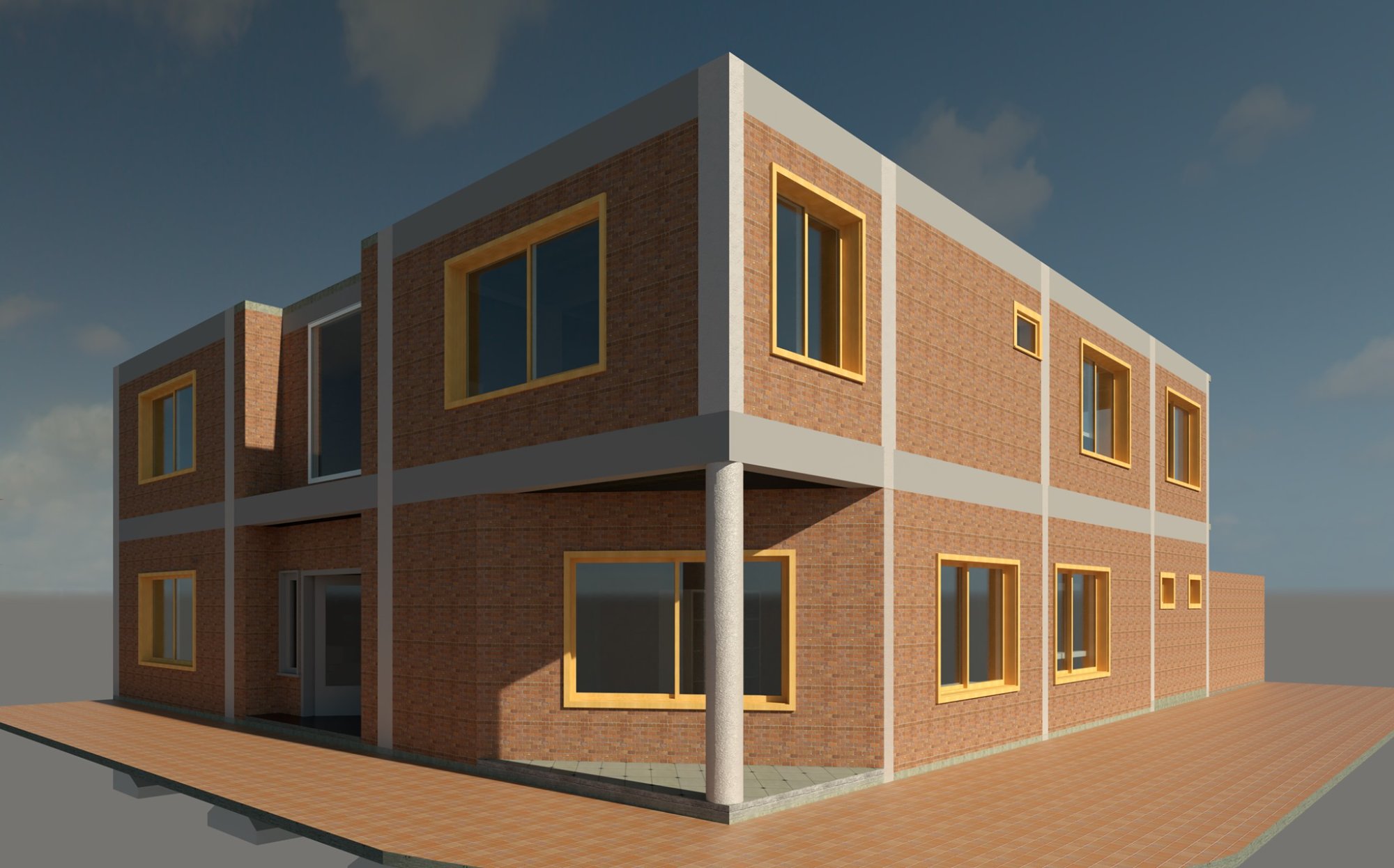 Vivienda Duplex con Piscina · BIMlex con Piscina